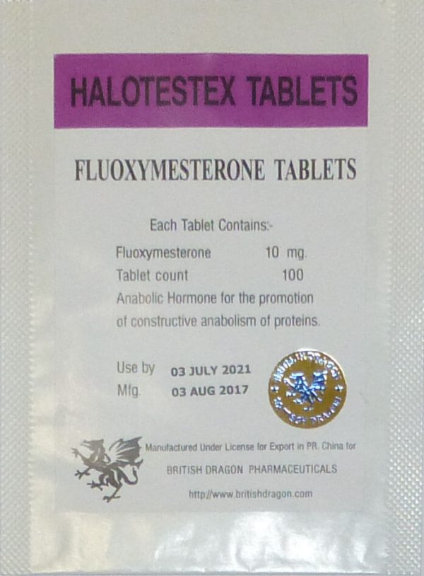 Halotestex Tablets 10mg British Dragon