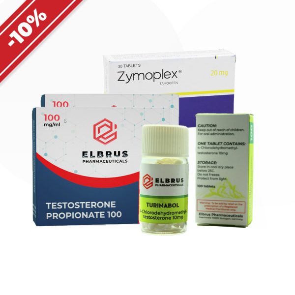 Ein schlanker Kurs: Anfänger. Turinabol + Testosteron Propionat