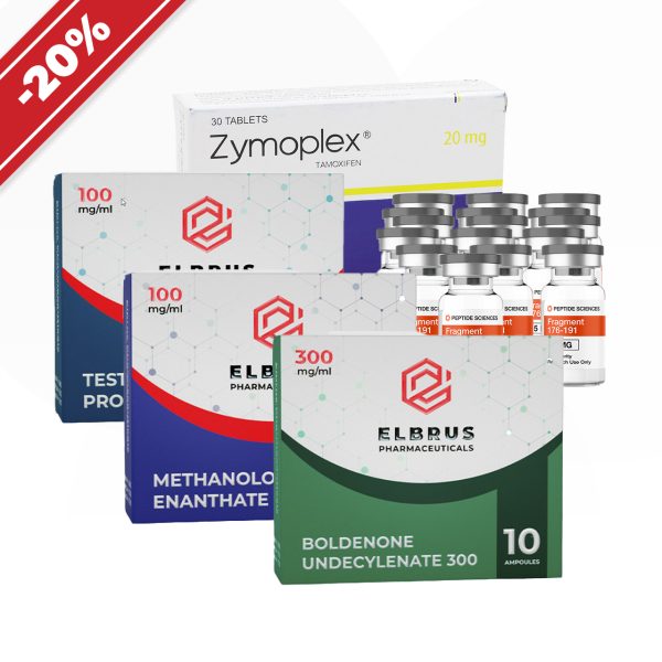 Trocknungskurs: Erfahrene [V]. Methenolon Enanthate + Boldenone + Testosterone Propionate + HGH Frag (176-191)