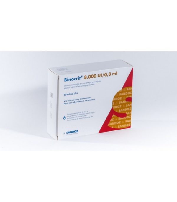 Binocrit 8.000 UI - Epoetin Alfa