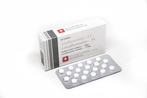 Liothyronine + Levothyroxine 30+120mcg Swiss Healthcare