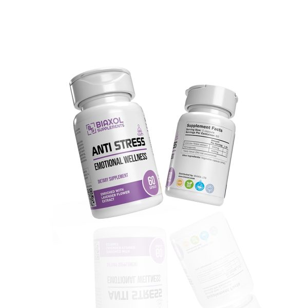 Anti stress (60 capsules) Biaxol Supplements - Imagen 2