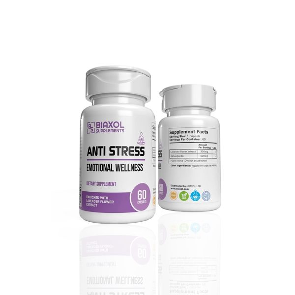 Anti stress (60 capsules) Biaxol Supplements