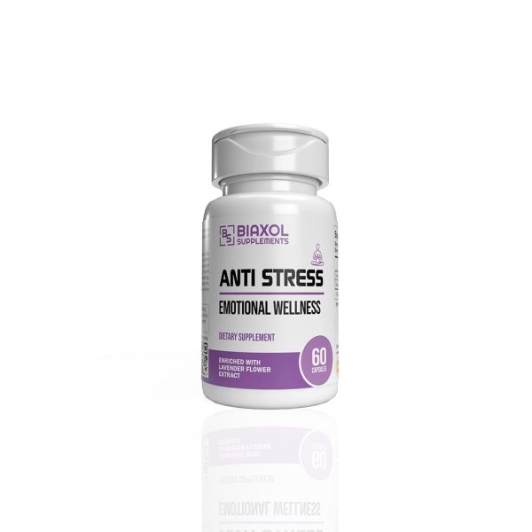 Anti stress (60 capsules) Biaxol Supplements - Imagen 3