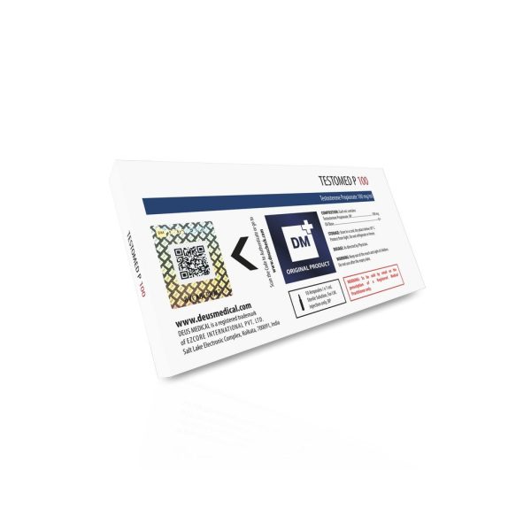 TESTOMED P 100 (Testosterone Propionate) 100 mg Deus Medical - Imagen 2