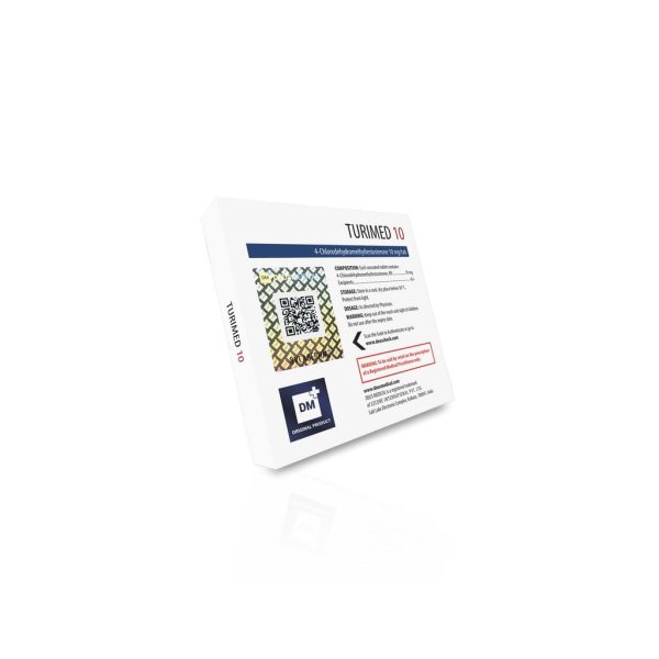 TURIMED 10 (Chlorodehydromethyltestosterone) 10 mg Deus Medical - Imagen 2