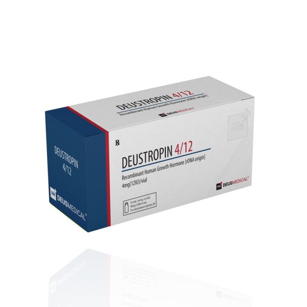 DEUSTROPIN 4 (Recombinant Human Growth Hormone [rDNA origin]) 12 IU Deus Medical - Imagen 2