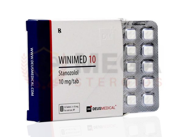 WINIMED 10 (Stanozolol) - 50 tabletas de 10 mg - DEUS-MEDICAL