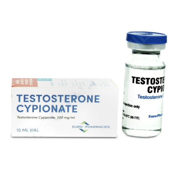 Cipionato de testosterona 200 mg / ml - 10 ml - Euro Pharmacies - Doméstico EE. UU.