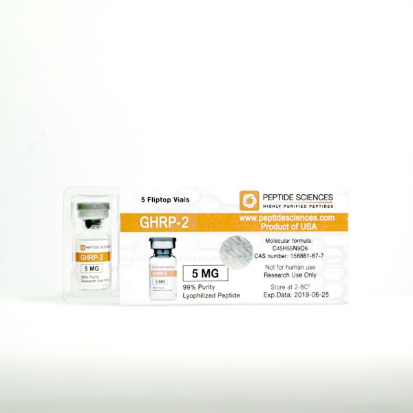 GHRP 2 5 mg Peptide Sciences - Imagen 2