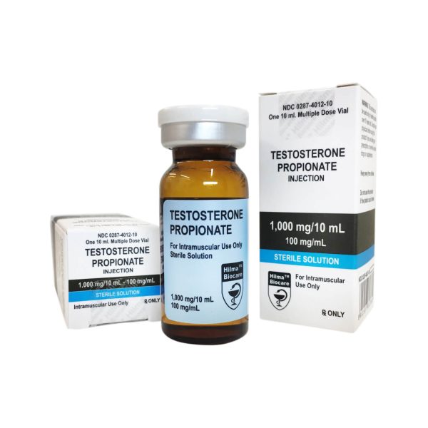 Propionato de testosterona - 100 mg / ml - vial de 10 ml - Hilma Biocare