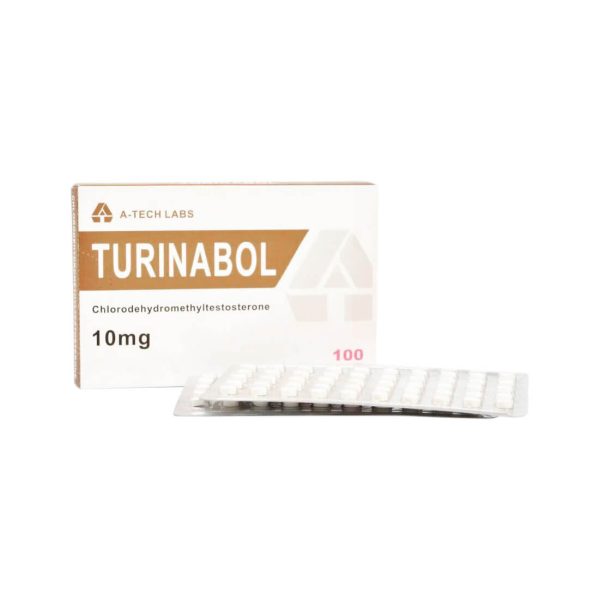 TURINABOL Clorodehidrometiltestosterona 10mg / tab 100tabs - A-TECH LABS