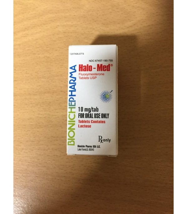 Halo-Med Fluoximesterona Bioniche Pharma